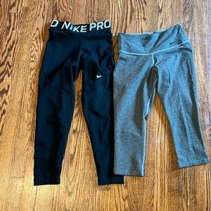 NIKE BUNDLE womens leggings!!!! Size XS